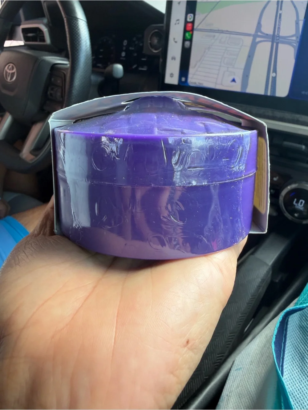 Squishy Bao Halloween Purple Stress Toy